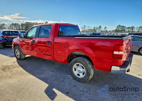 2007 Ford F150 Supercrew из США, поврежденный, VIN 1FTPW14VX7KC95034